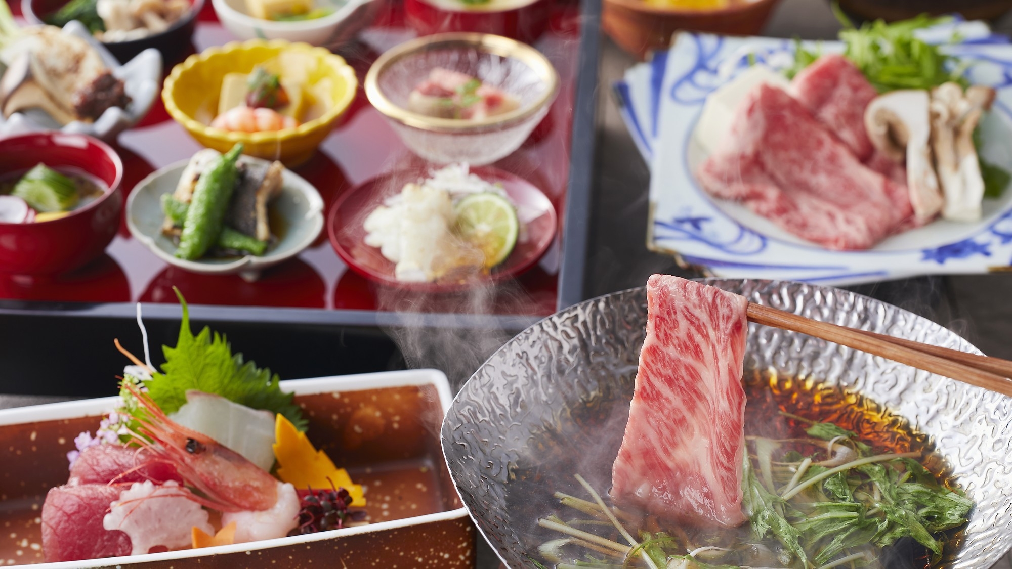 【楽天スーパーSALE】【土地の恵み会席】季節を感じる多彩なお料理の数々を愉しむ