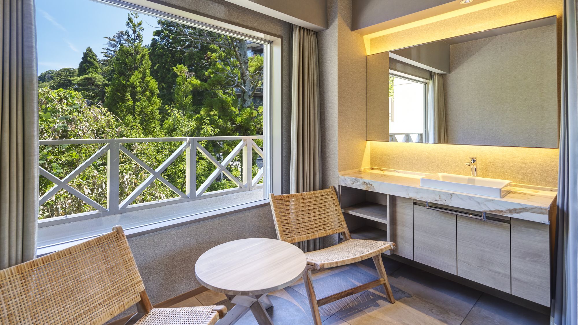 2025年8月リニューアル！【金泉内風呂付】和洋室