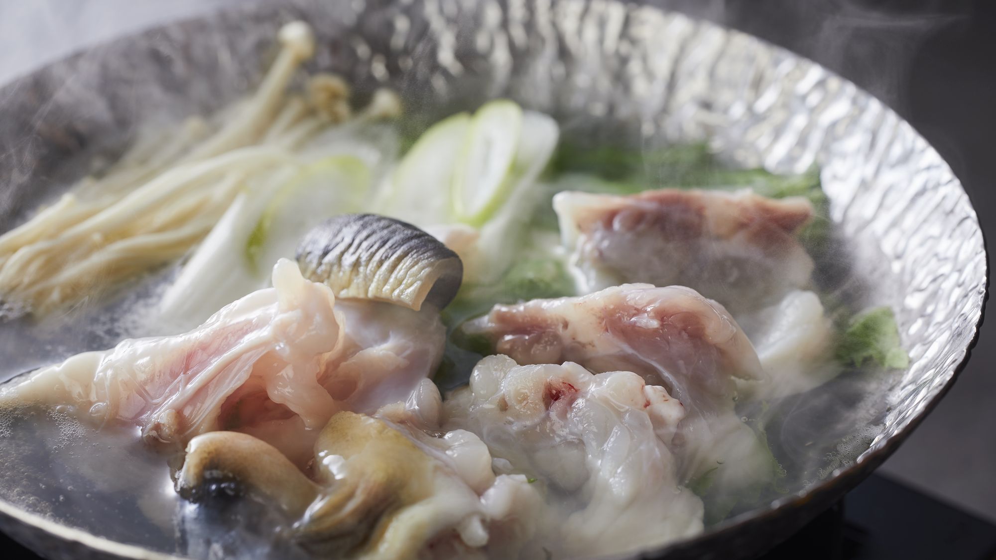 【特別会席】冬(2025年12月～2026年2月) 鍋物 河豚ちり鍋