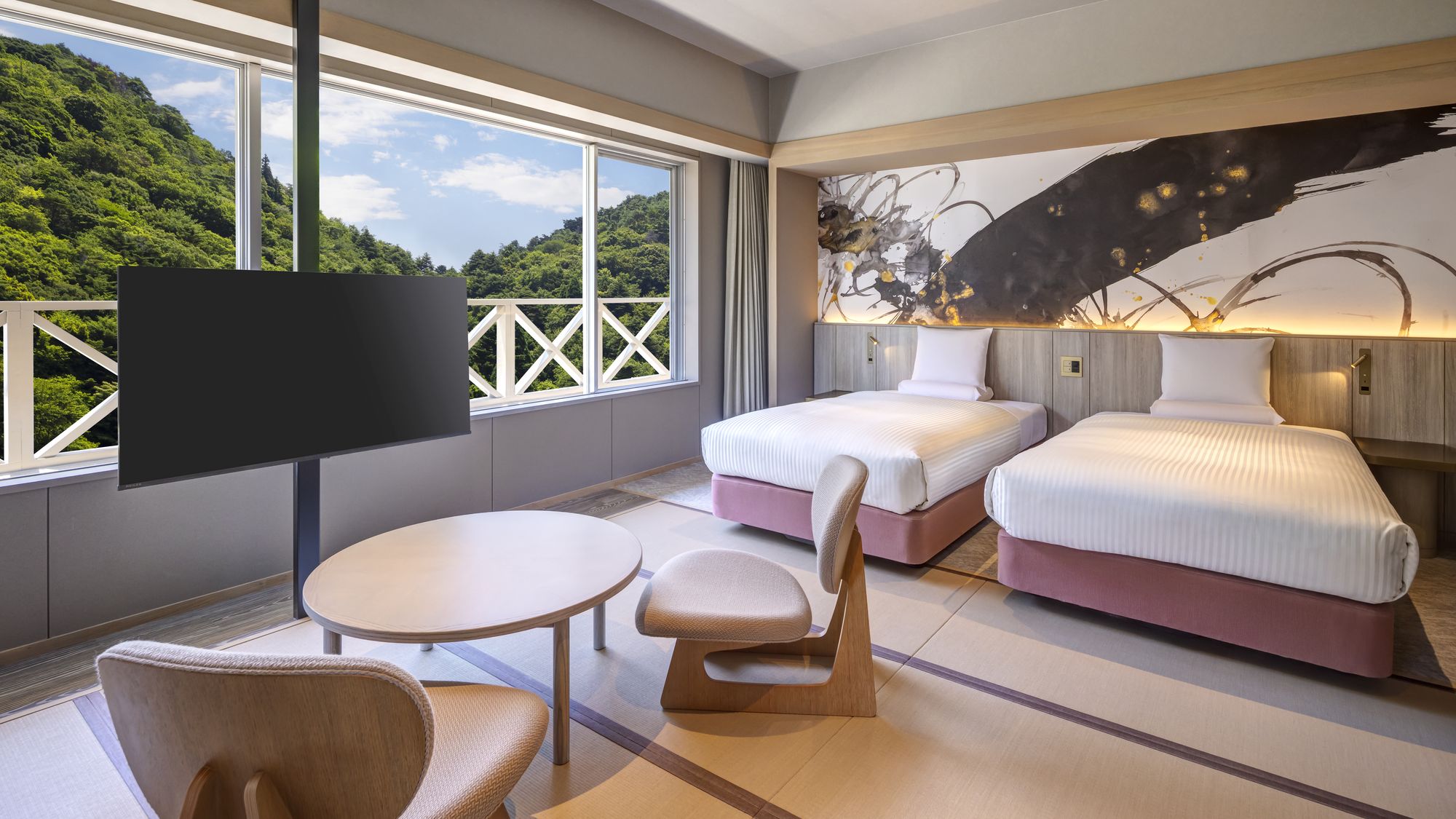 2025年8月リニューアル！【金泉内風呂付】和洋室