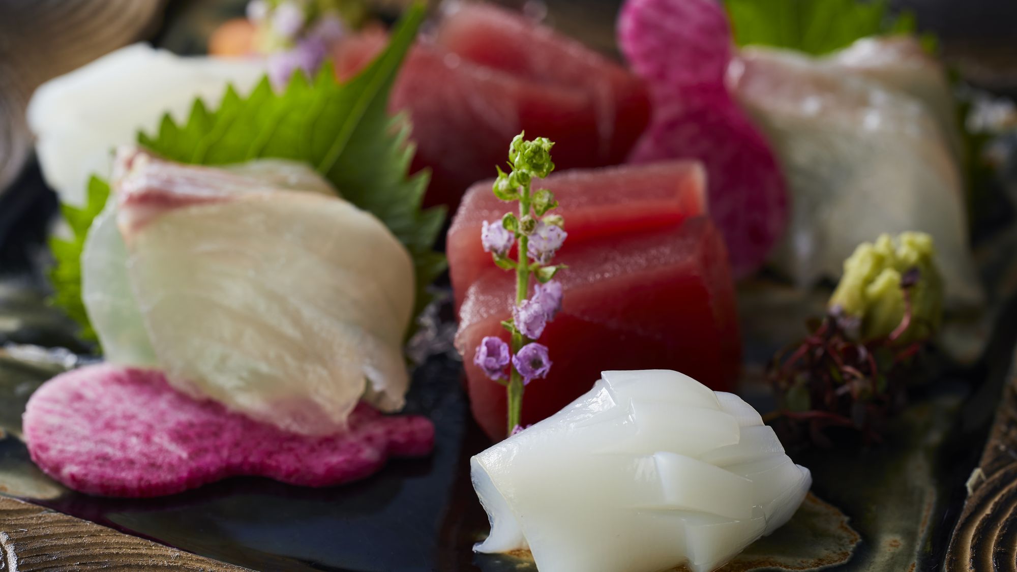 【季節の会席】冬(2025年12月～2026年2月) 造里 三種盛り