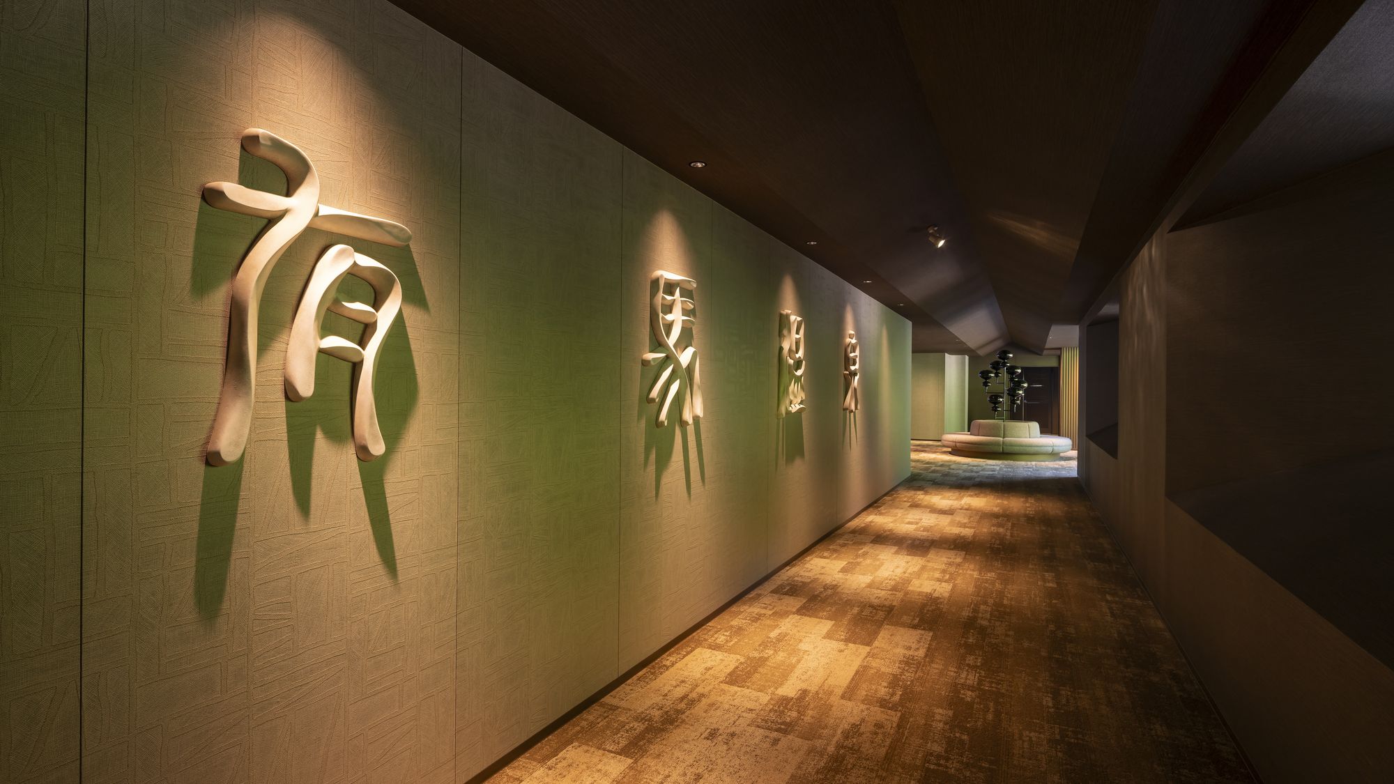 大浴場までの廊下