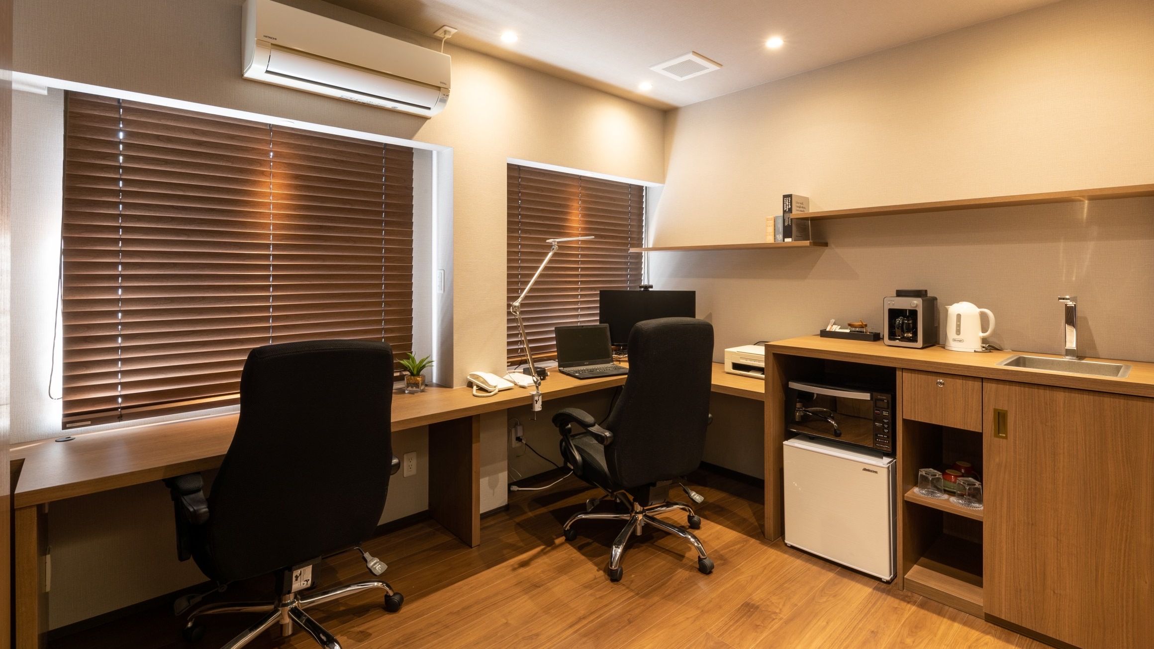 【洋室：神村（かむら）】◆多目的ルーム◆お子様と一緒にテレワークも可能♪閉切可能で仕事に集中♪