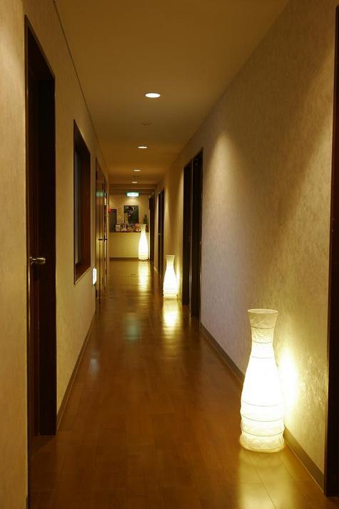 Corridor in the hall