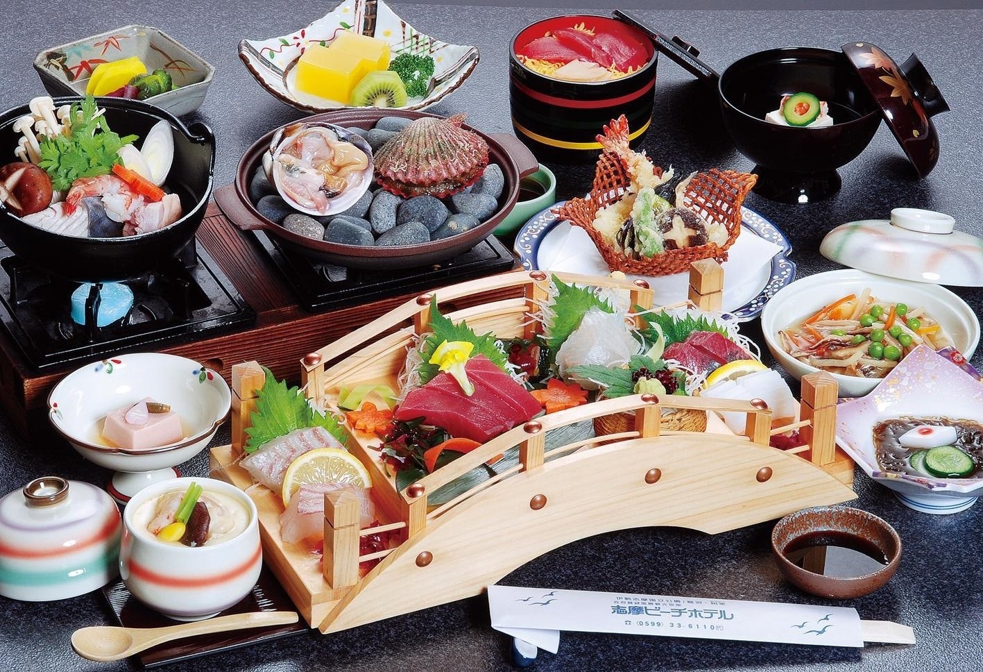 【早割プラン】最大5，500円OFF！八千代磯笛膳「新鮮なお造り・磯貝二種の陶板など旬の季節会席」