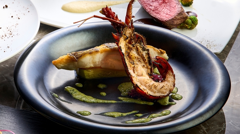 【モニタープラン】伊勢海老を含む熊野の海の幸と大地の恵みを味わう季節のフレンチ