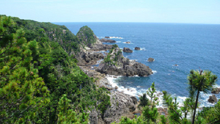 太地町内にある継子投（ままこなげ）からの海景