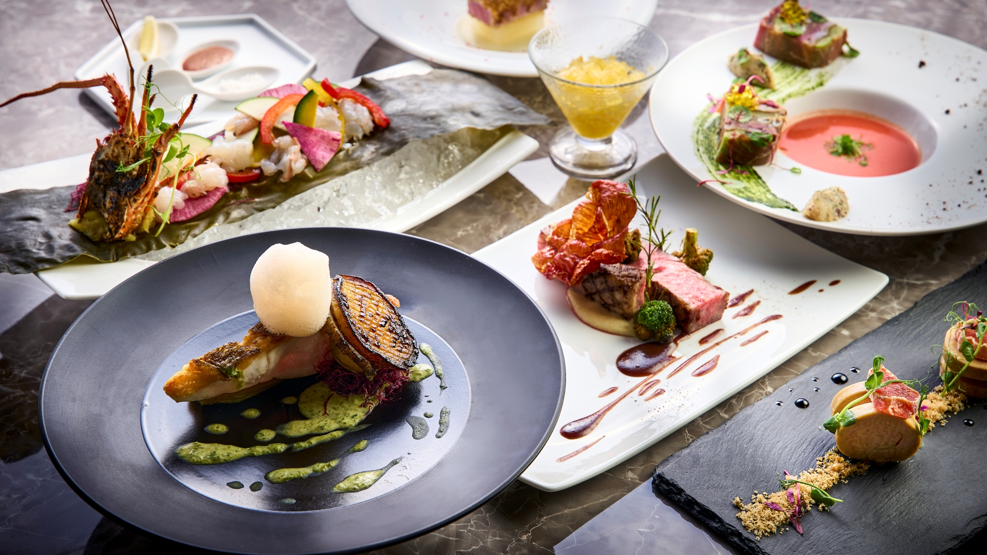 【夕食】プレミアムコース（イメージ）