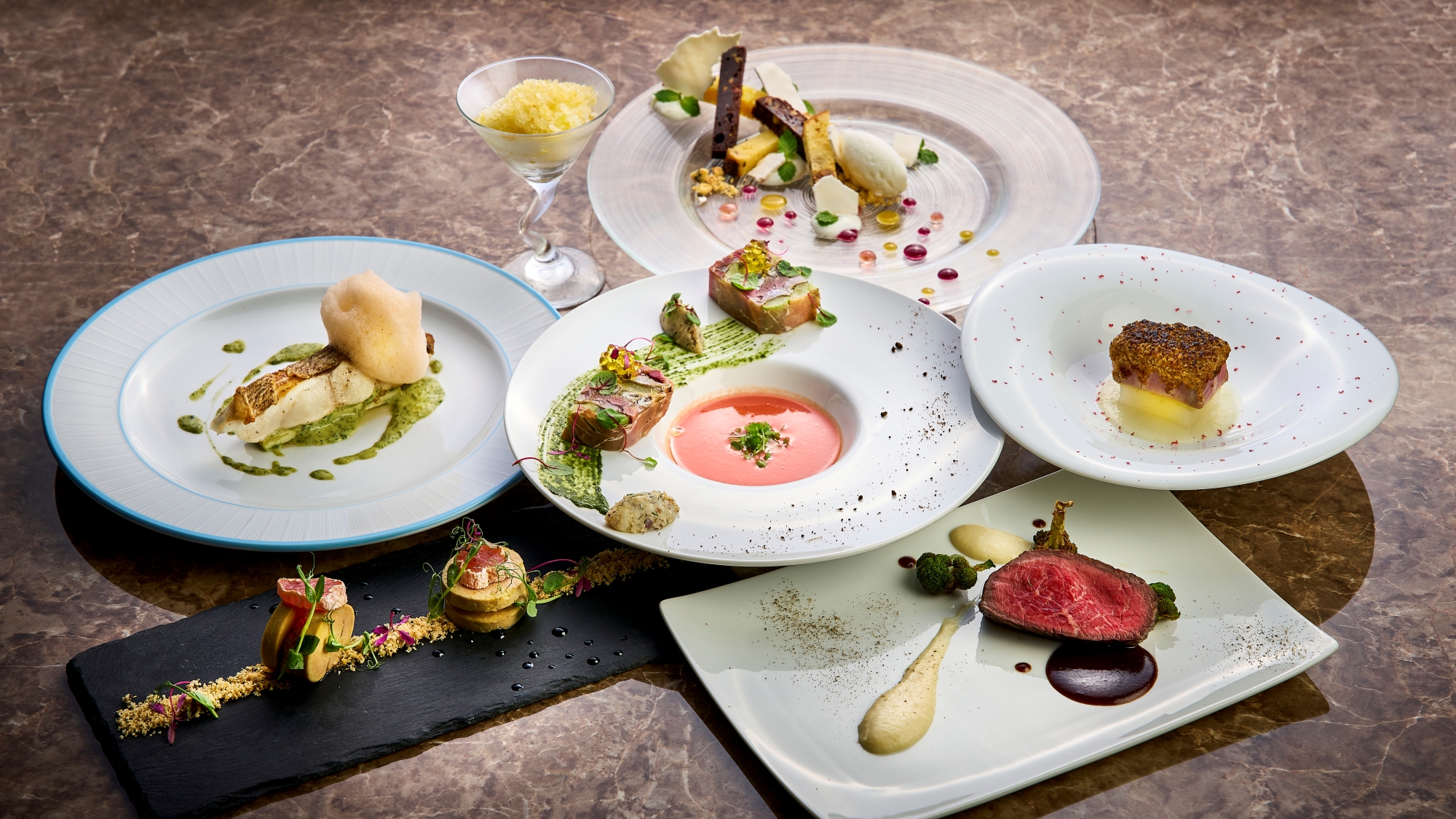 【夕食】スタンダードコース（イメージ）