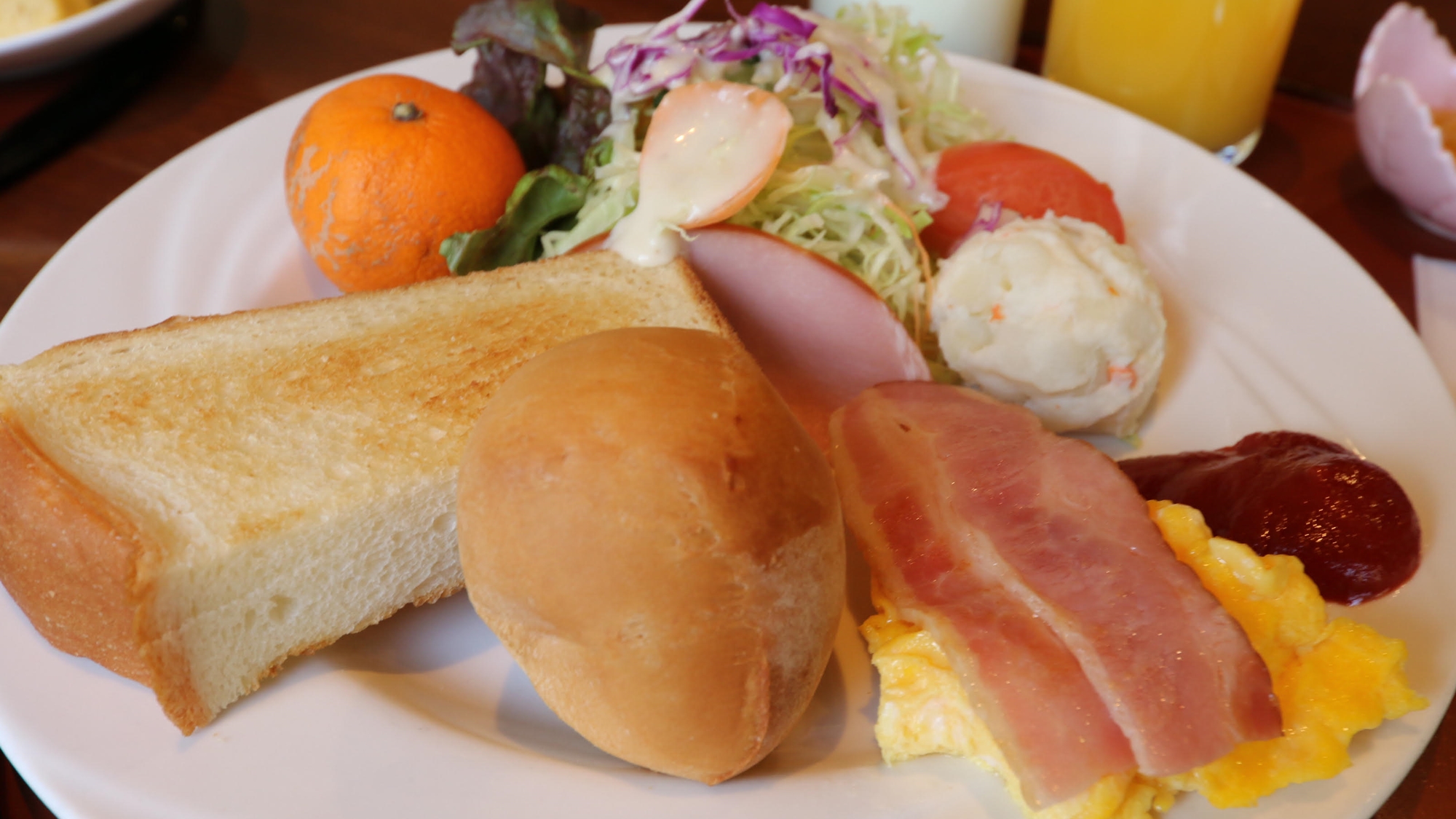  【朝食：洋食】サンライズインの朝食は和食と洋食からお選び頂けます。は和食と洋食からお選び頂けます。