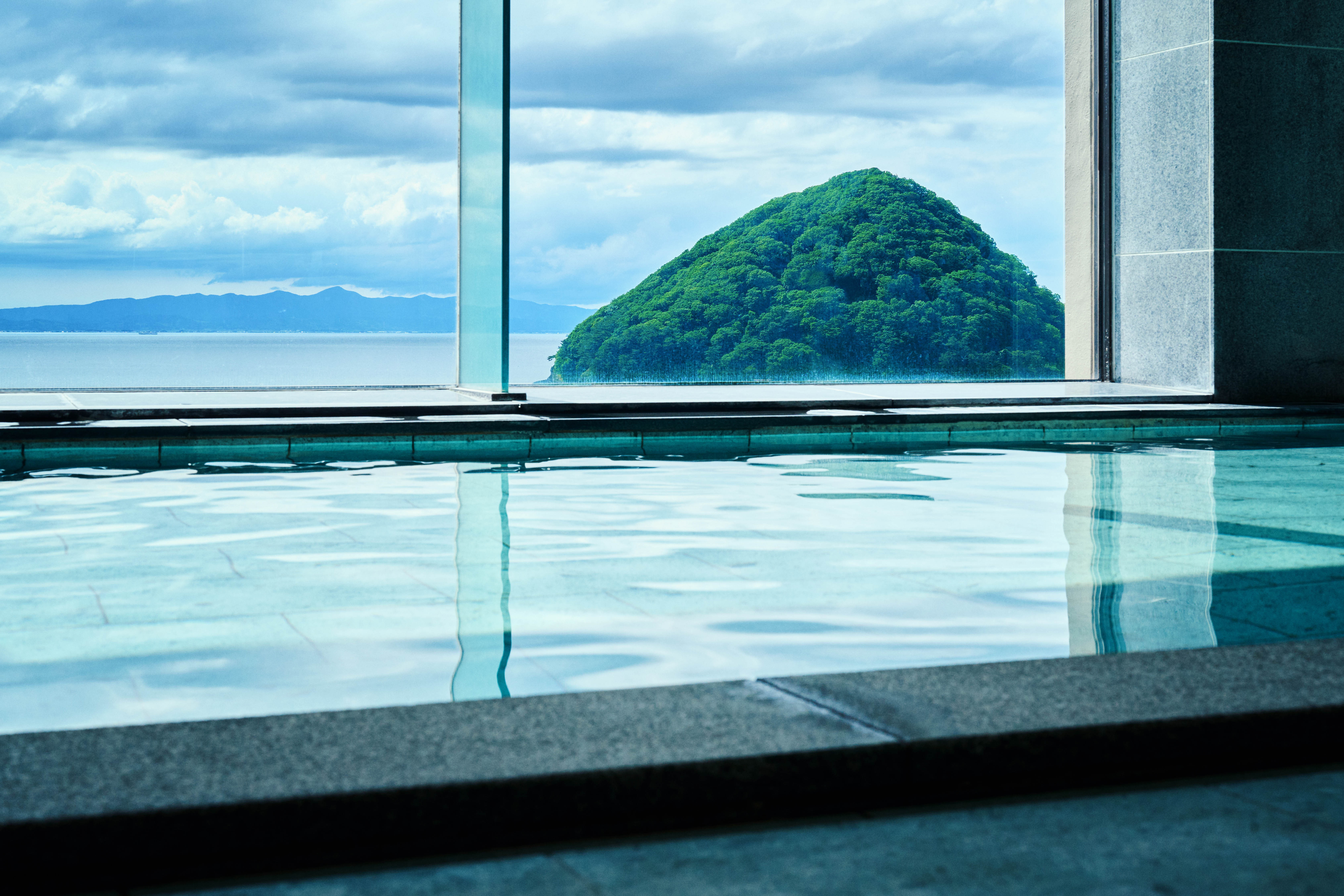 最上階展望大浴場からの絶景