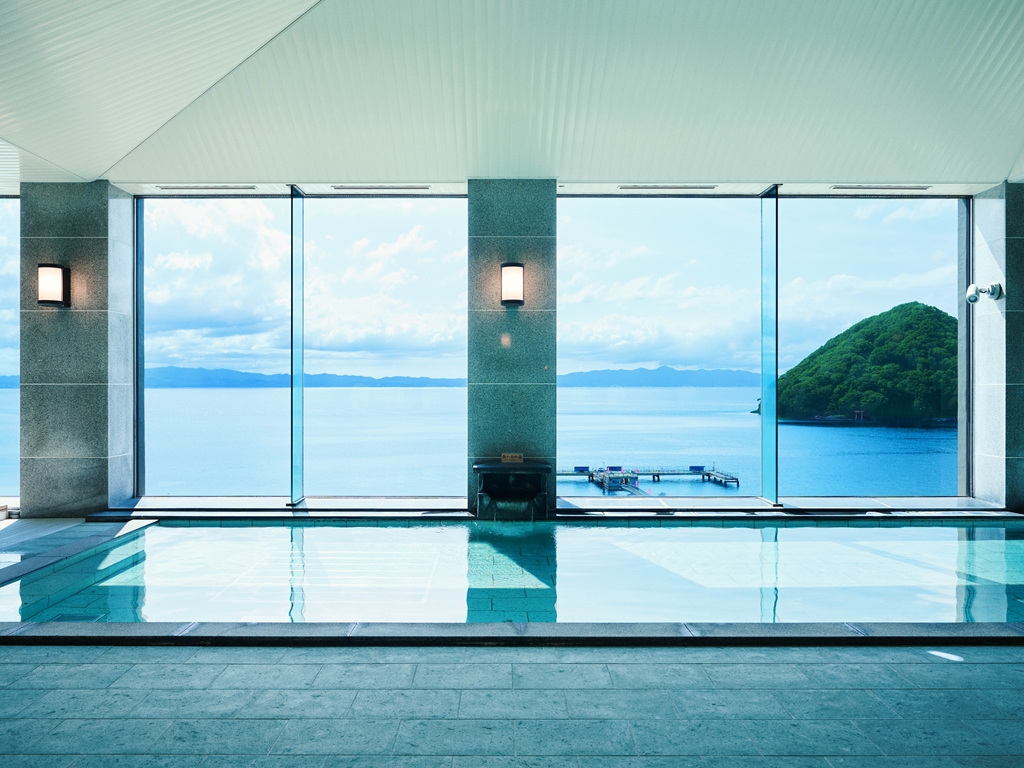 最上階展望大浴場からの絶景