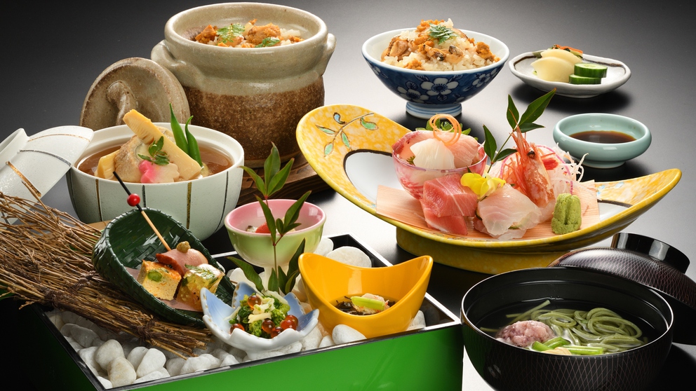 松島センチュリーホテル　夕食まつしま育ち和会席膳　例