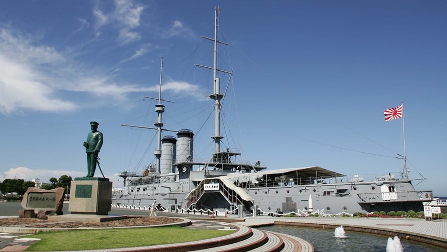 日露戦争でロシアのバルチック艦隊を撃破した歴史的艦船