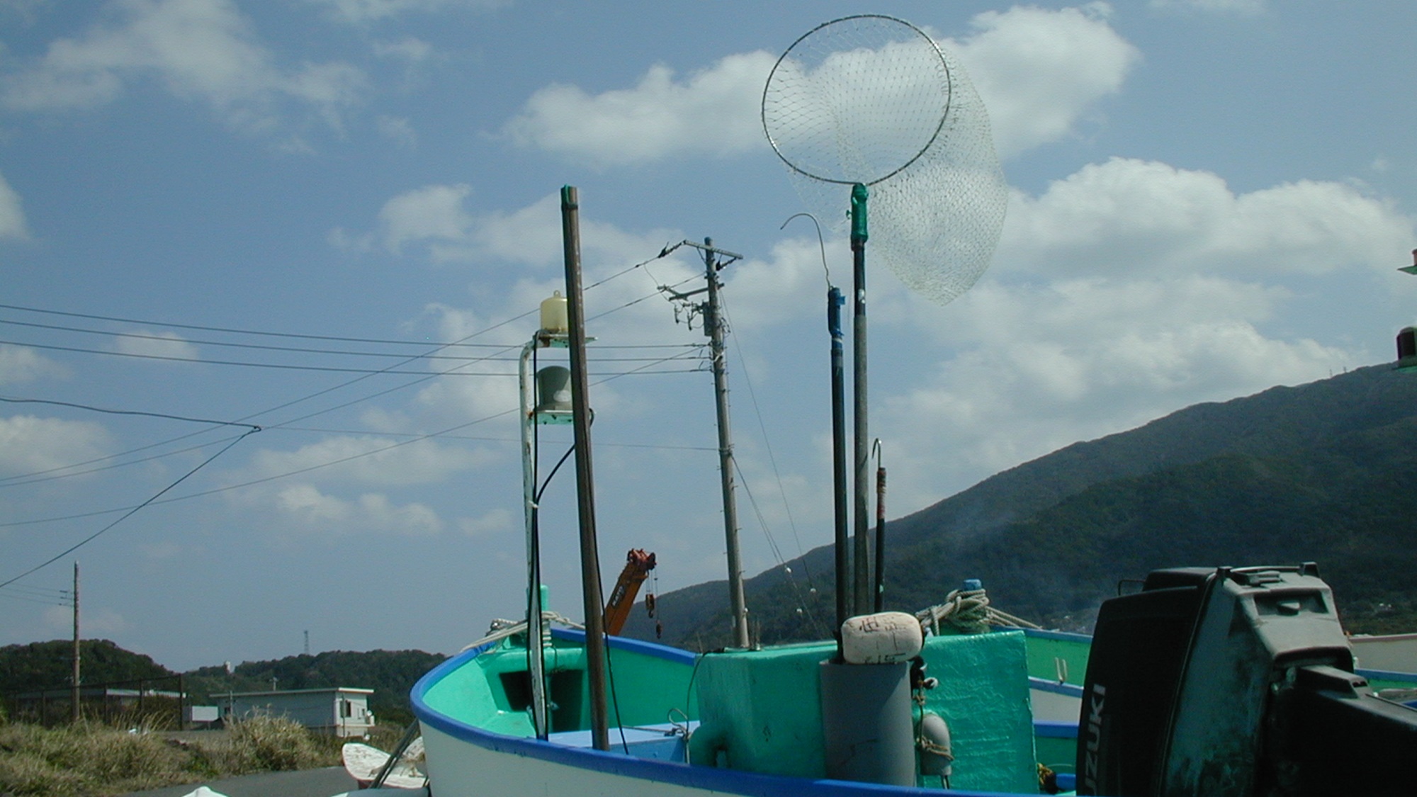 *八丈島の暮らし／生活を支える網漁。