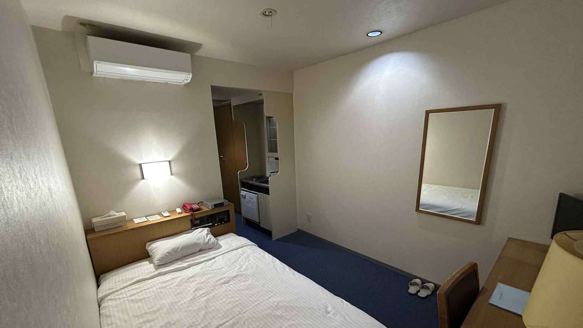 シングルルーム（ミニキッチン付）客室一例
