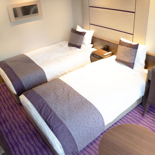 最上階スーペリアツイン禁煙（セミセパレート）[25平米]