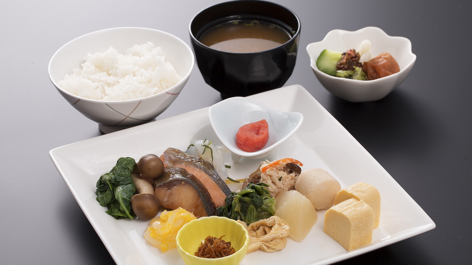 〇朝食バイキング和食セット　※料理写真すべてイメージ