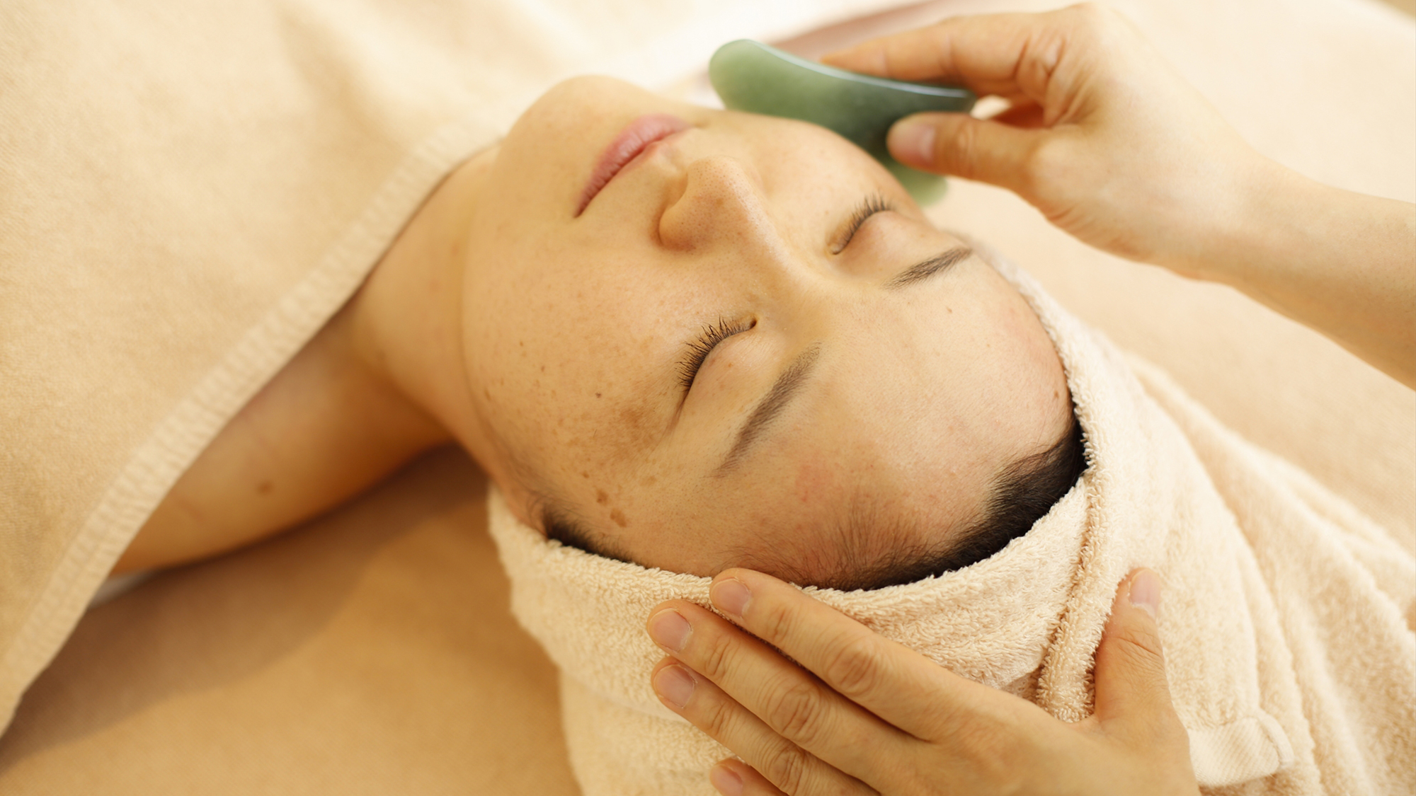 かっさフェイシャルケア