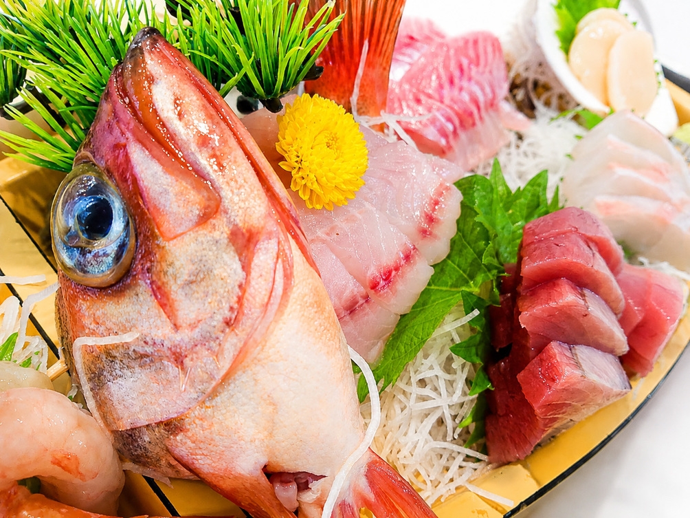 旬の那珂湊舟盛り〜海鮮味覚会席【お土産特典付】プラン