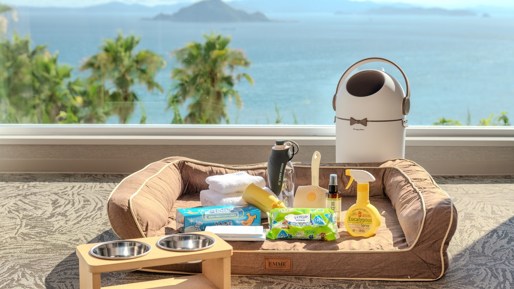 2025年7月☆ドッグフレンドリールーム誕生☆愛犬と寛ぐ新客室と和洋中ビュッフェ堪能プラン＜2食付＞