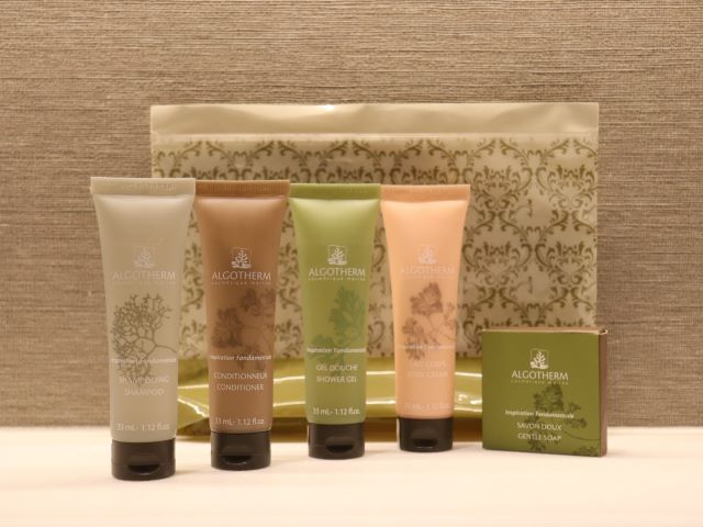 「アルゴテルム」アメニティ