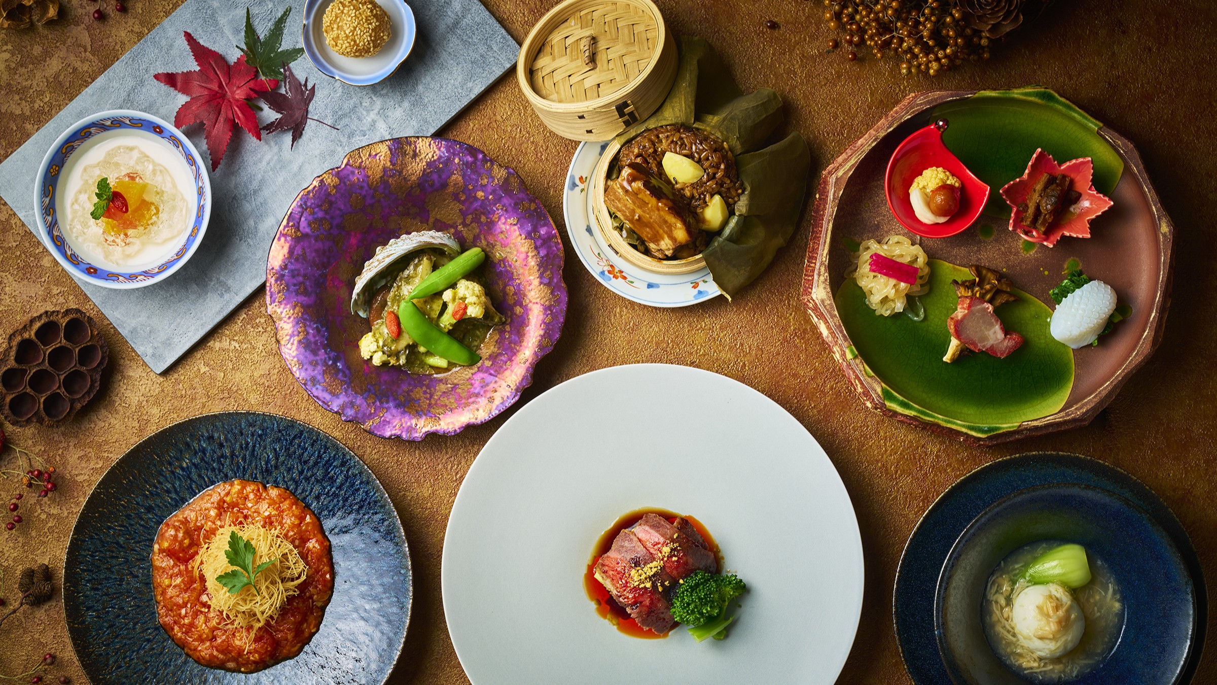 中国料理コース・秋（お料理一例）