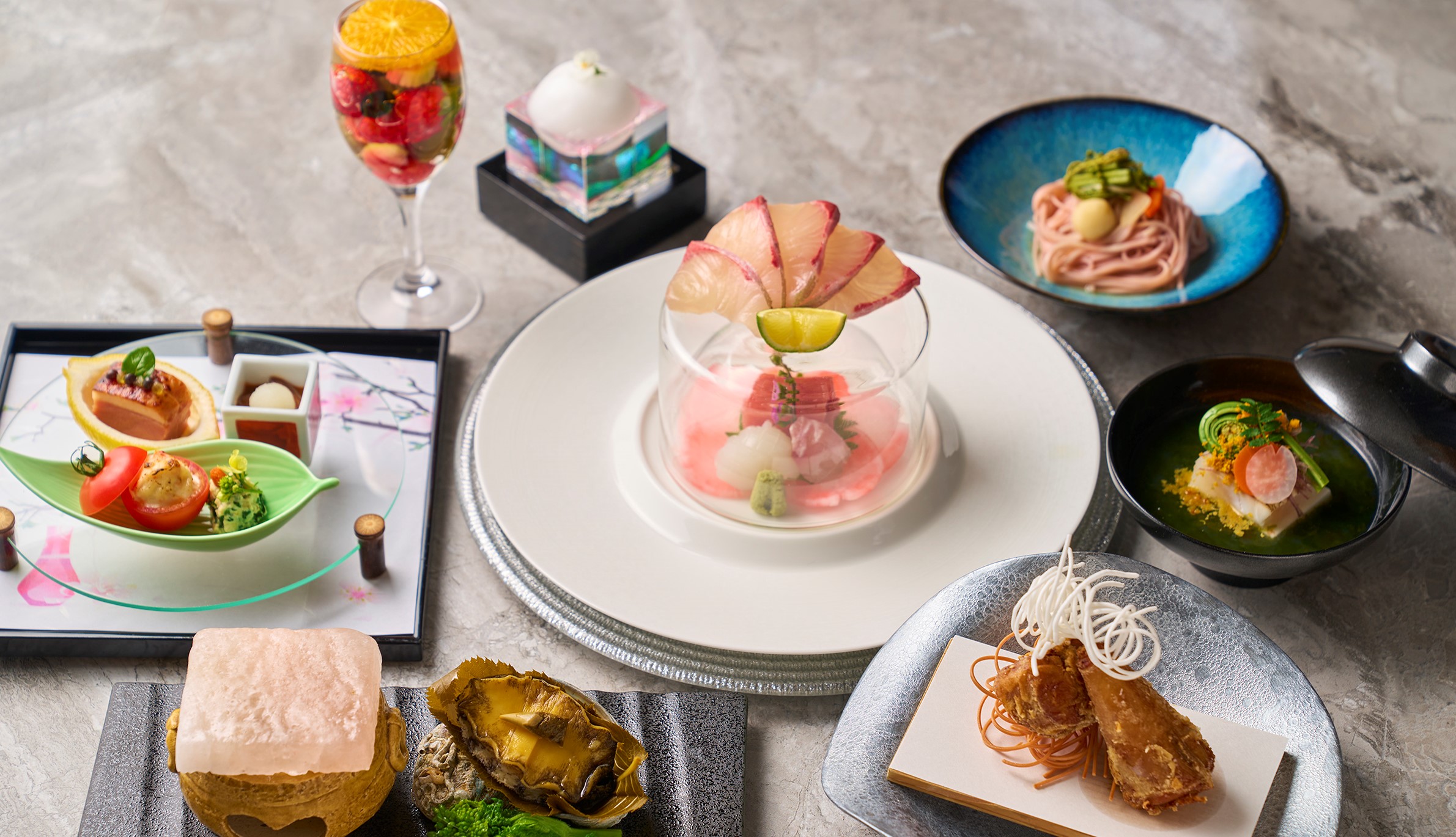 日本料理料理コース25年春（お料理一例）