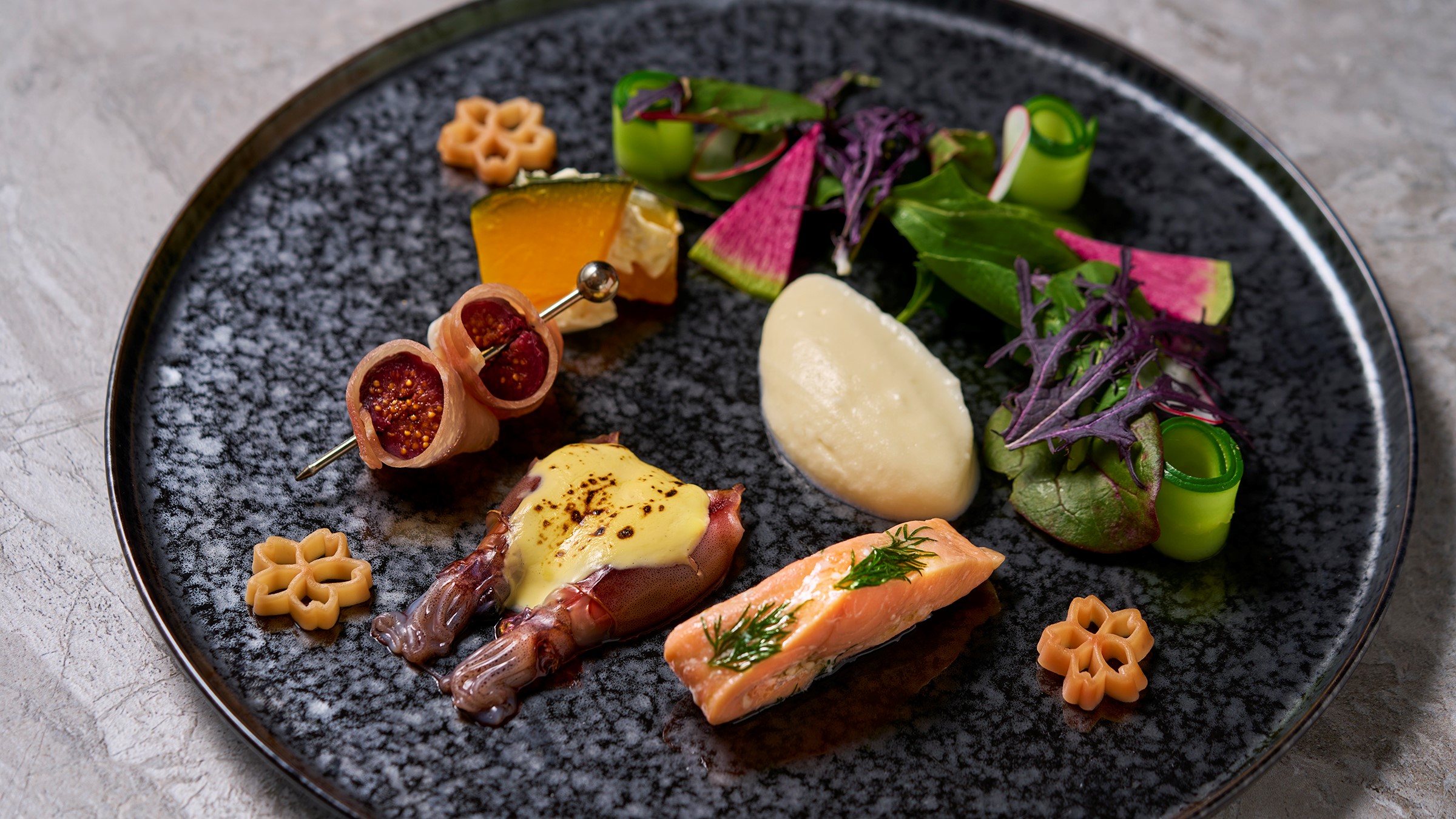 フランス料理料理コース25年春（お料理一例）