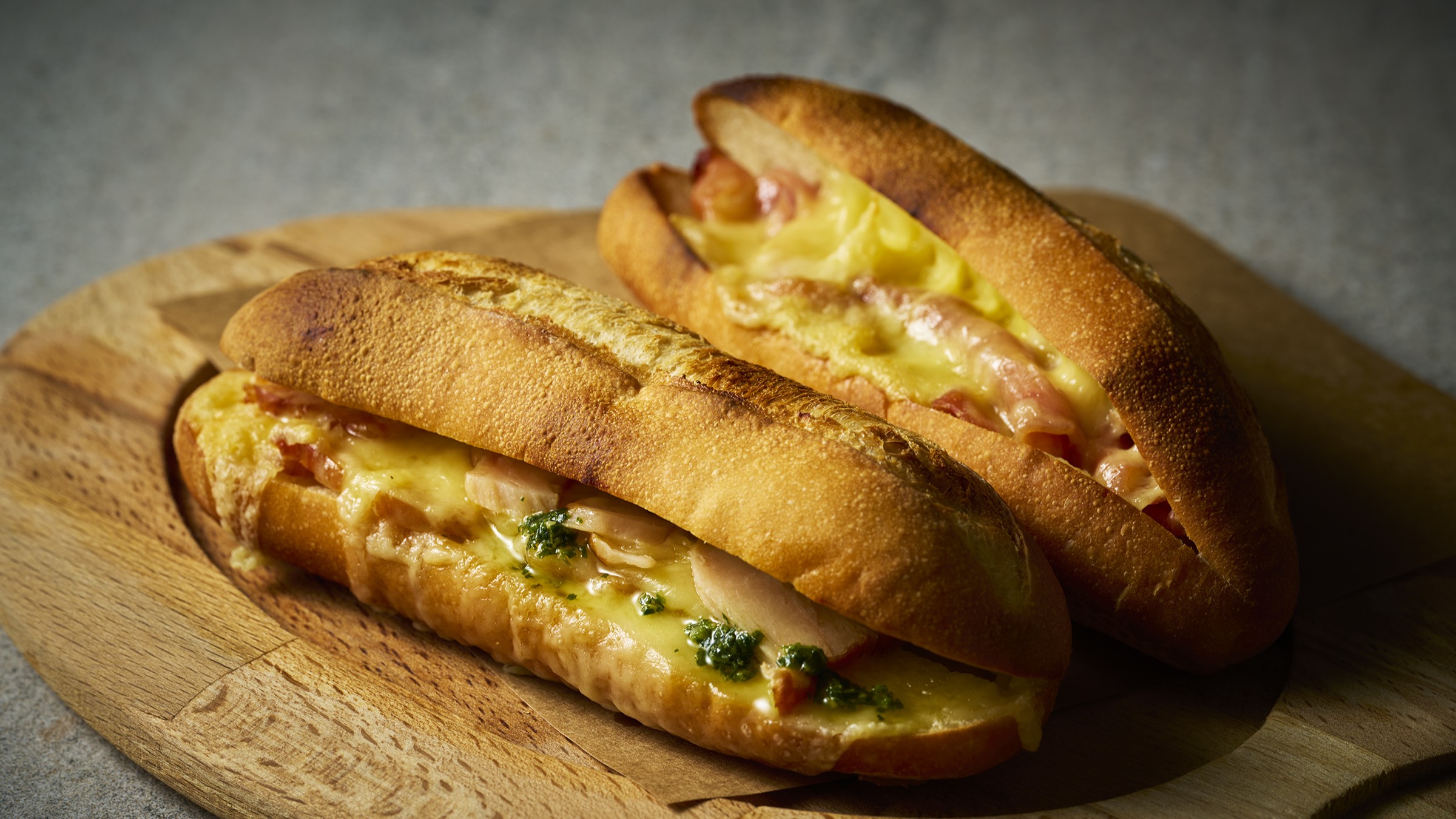 カフェメニュー／バゲットサンド