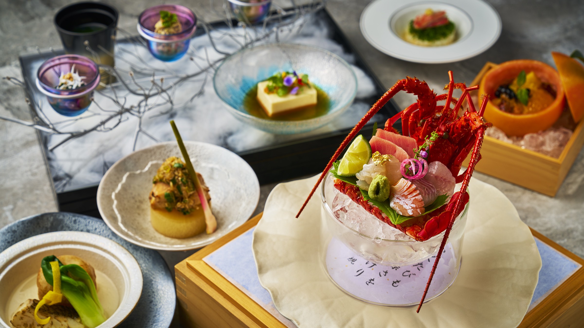 日本料理コース・冬（お料理一例）