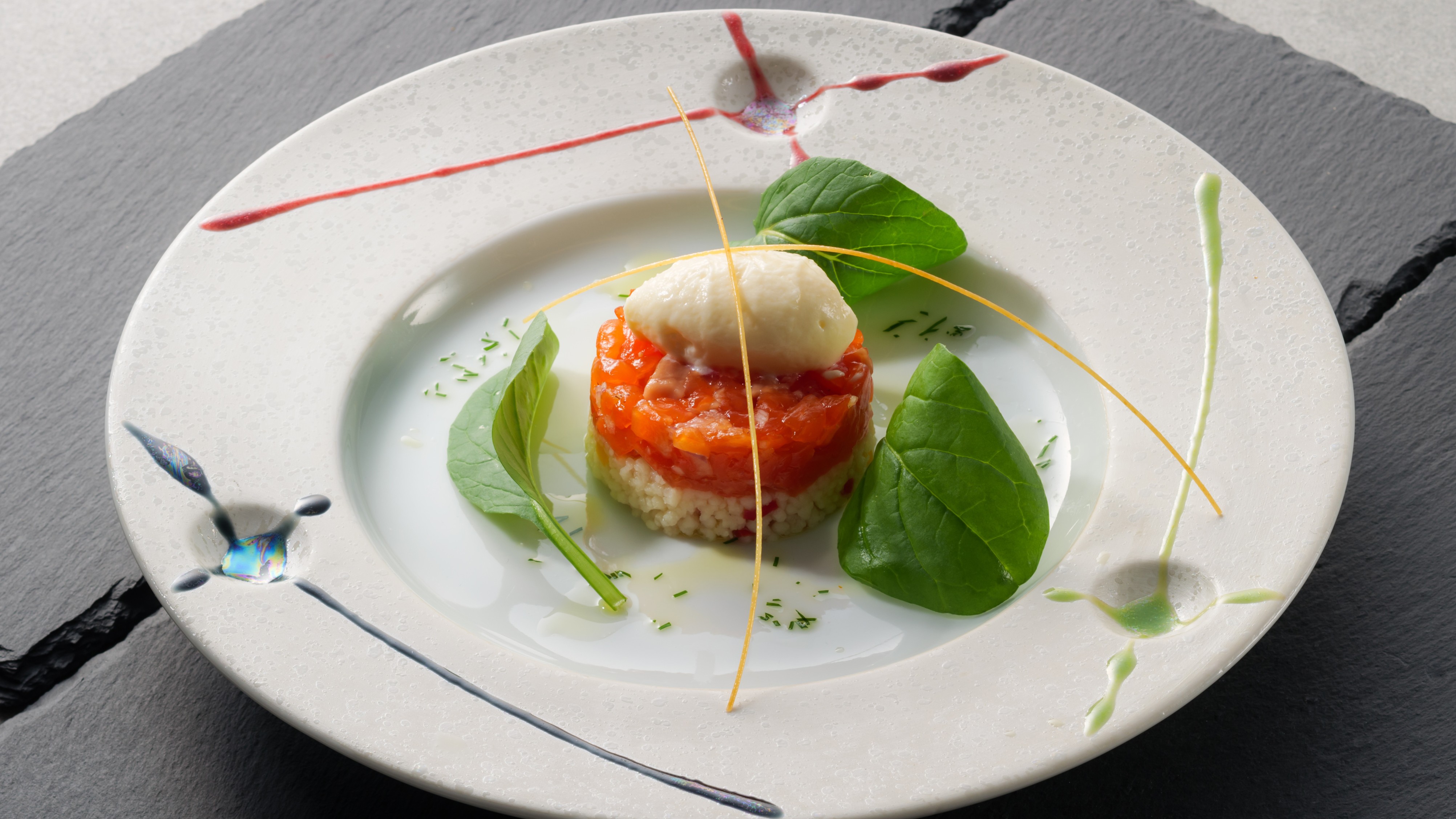 フランス料理料理コース25年夏（お料理一例）