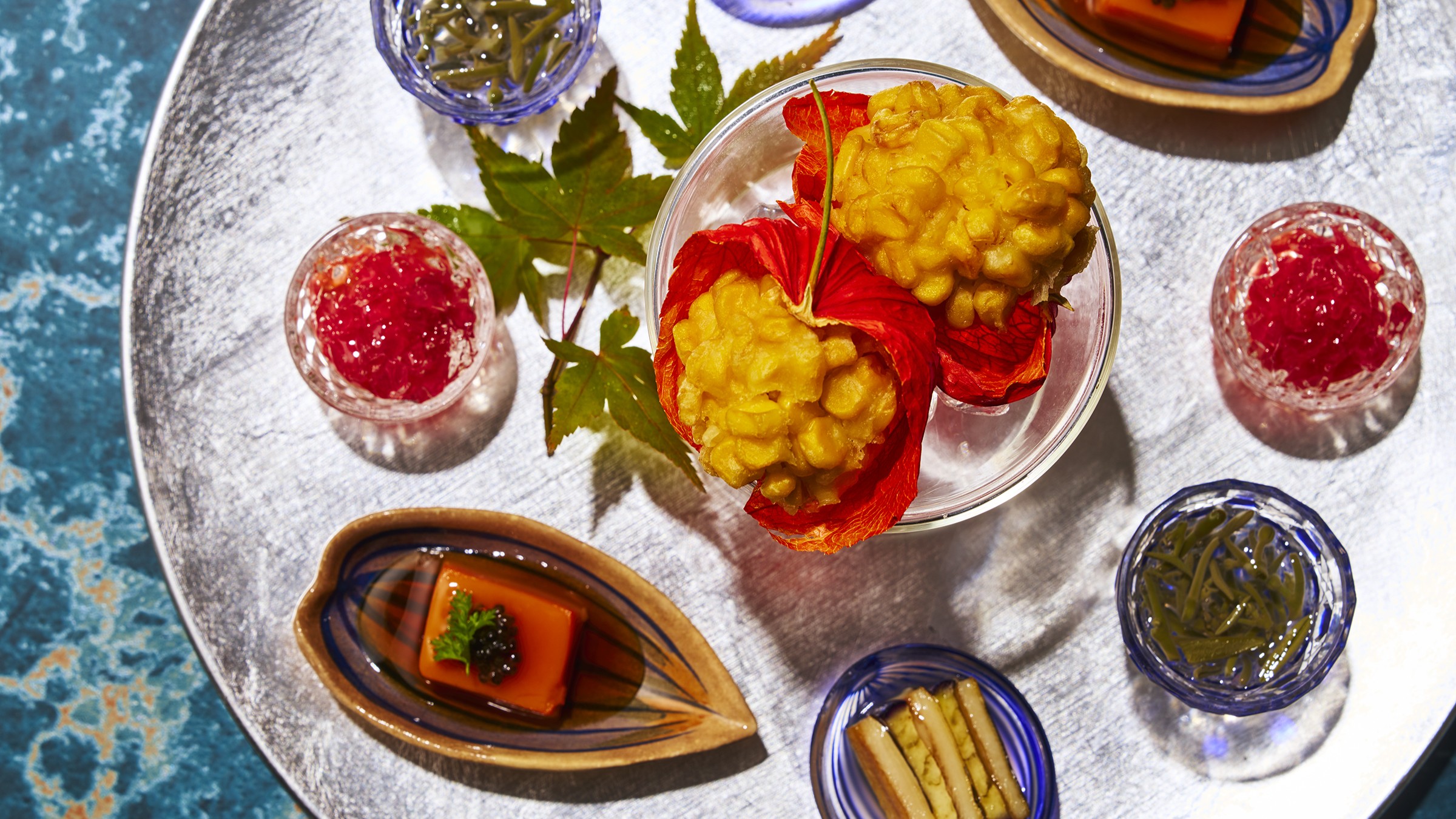 日本料理コース・夏（お料理一例）