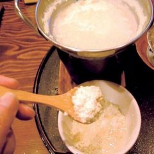 源泉豆腐作り※イメージ