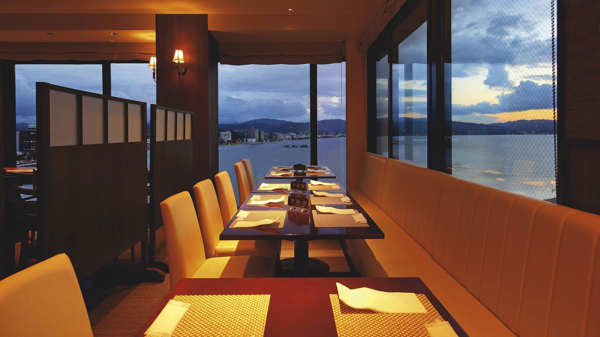 【夕・朝食付プラン】宍道湖一望レストランで楽しむ季節のハーフコース♪