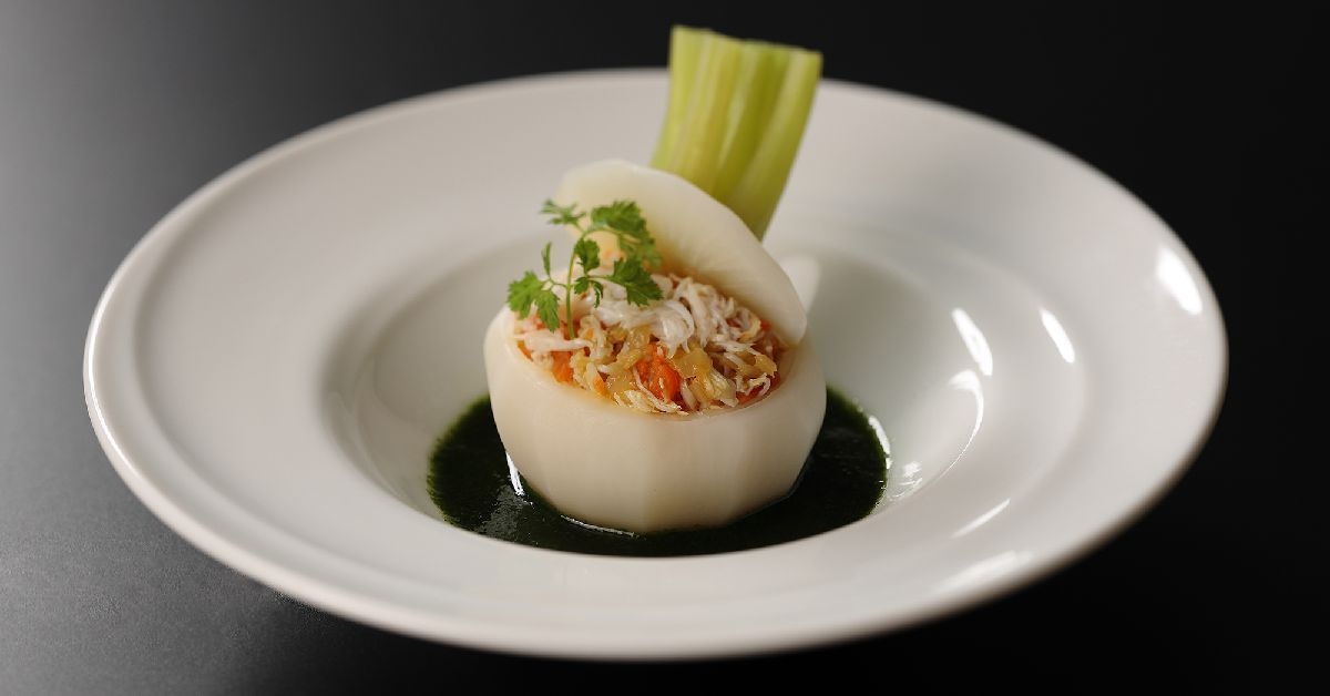 【創作フレンチ〜蟹〜】シェフこだわりの蟹ハーフコースで冬旅の思い出を♪/夕・朝食付