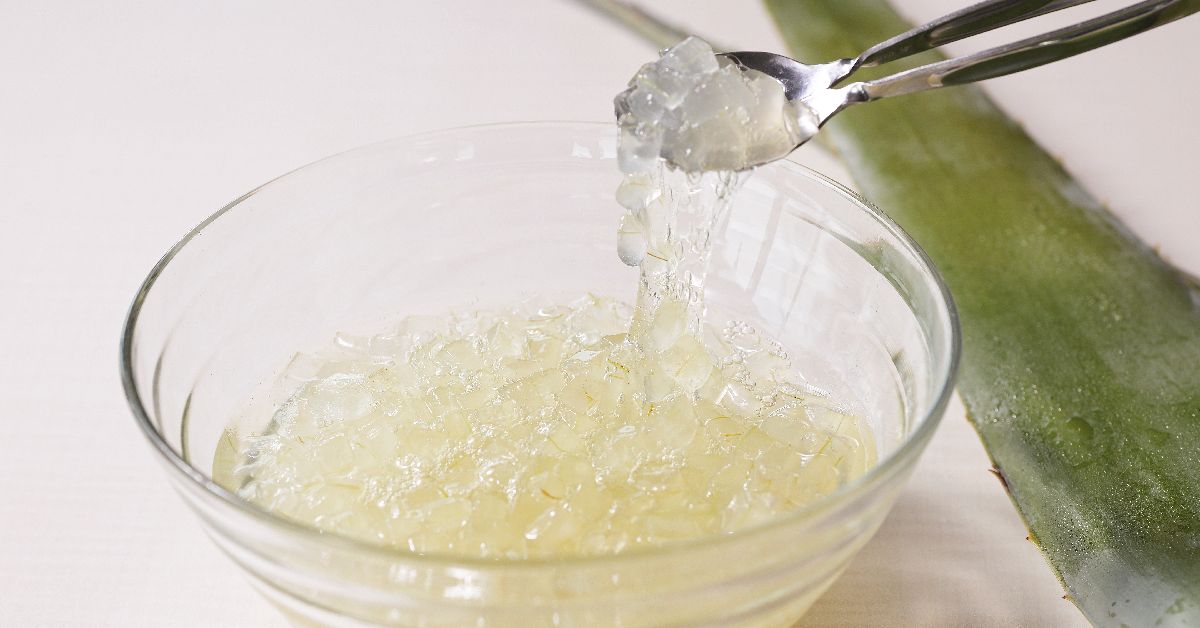 【朝食バイキング】出雲産アロエは粘り気が強いのが特徴！さっぱりとした味わいで朝食にも最適。