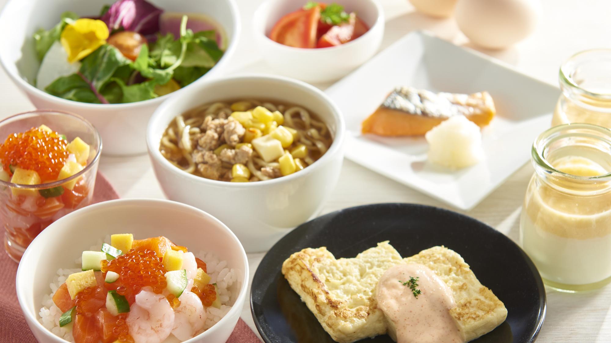 【朝食ブッフェ】北海道へ訪れた際はぜひ食べたいメニューが勢揃い