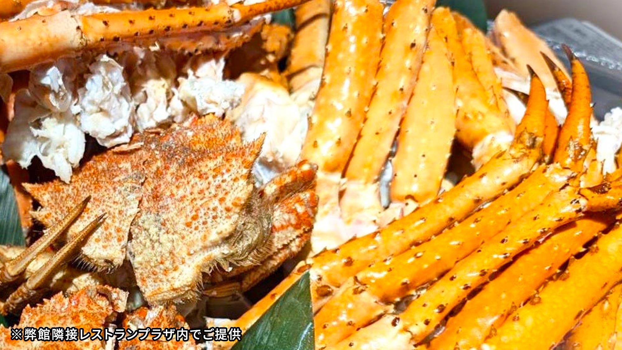 隣接施設「レストランプラザ北海道」食事イメージ