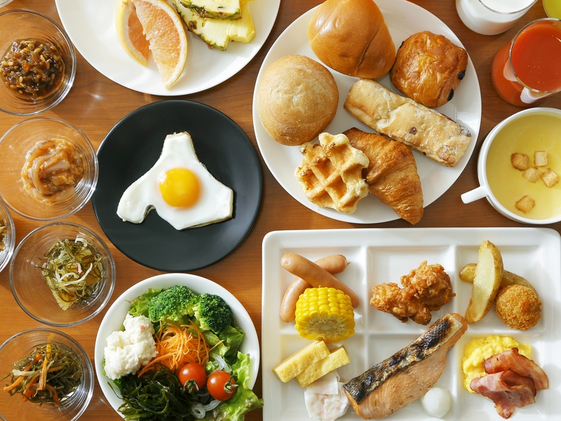 朝食一例