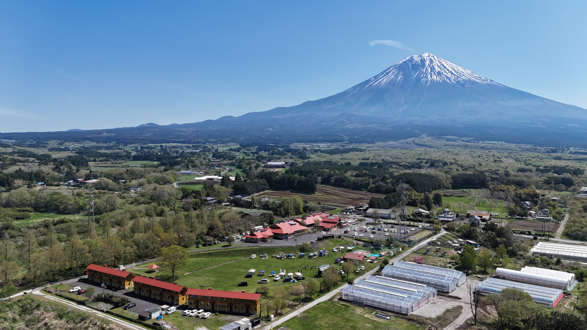 富士ミルクランドの全景