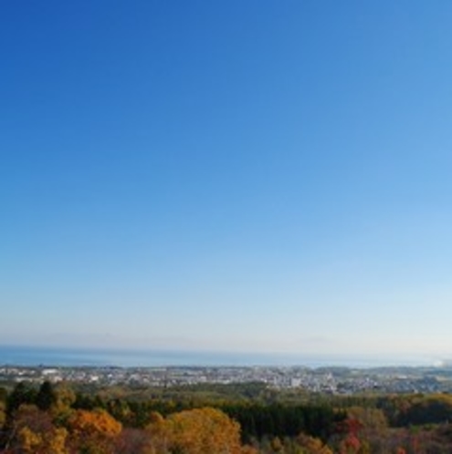 【天都山からの眺め】