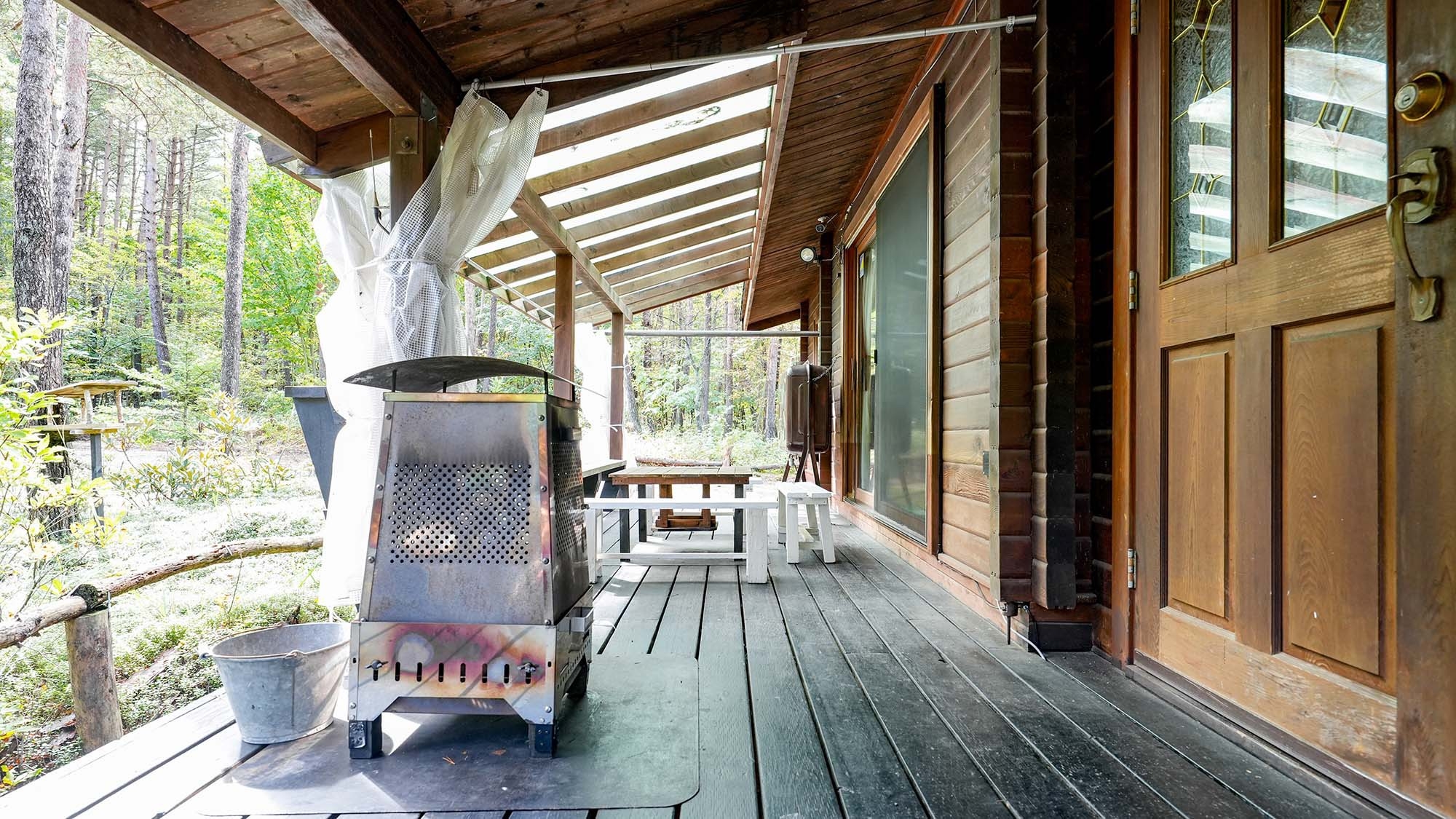 【素泊×アン】木の温もりに包まれるログコテージ♪少人数利用で人気ナンバーワン！最大5名宿泊可