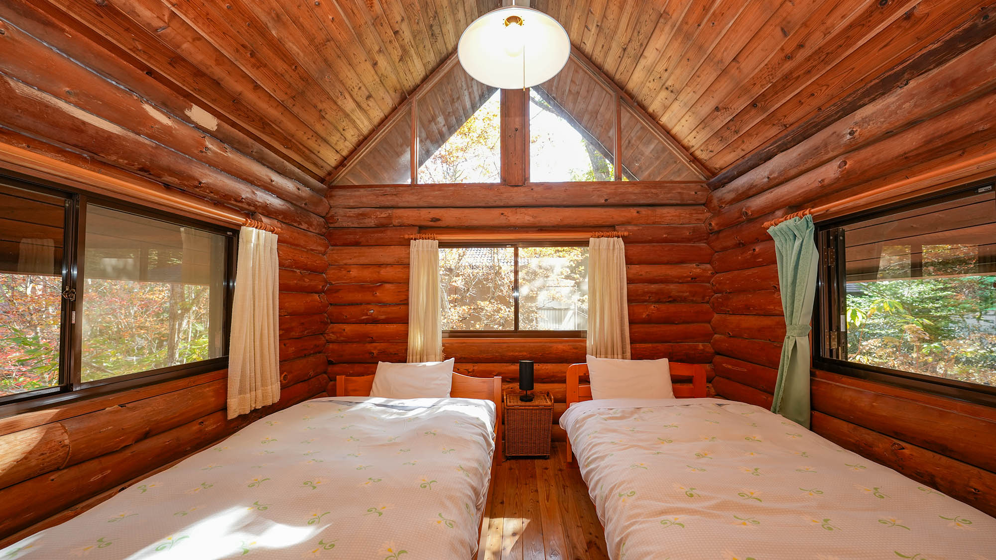 ・【カンパニュラ】木のぬくもりに包まれてぐっすりお休みいただけます