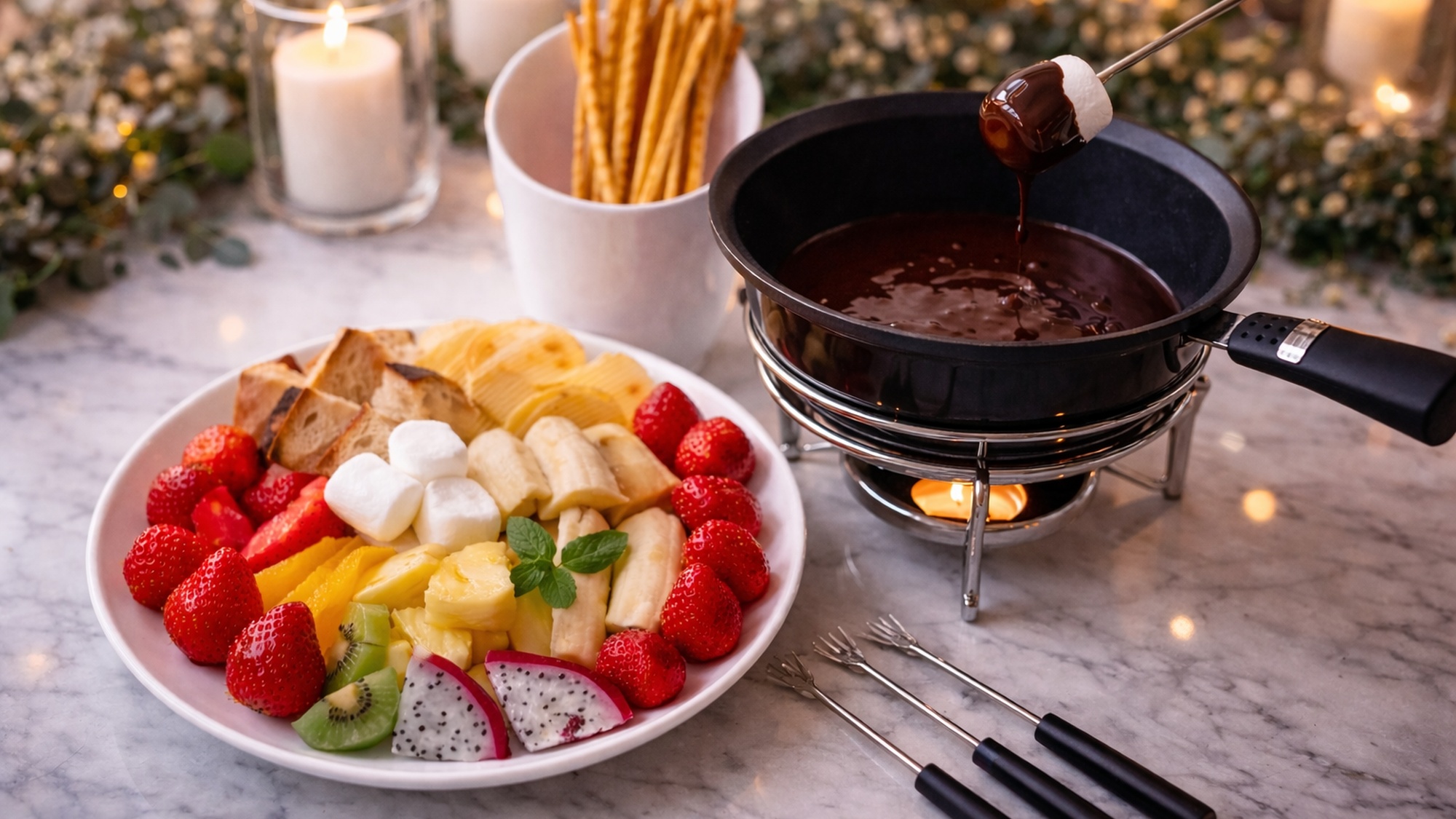 【2～3月限定】限定クーポン利用の方にミニチョコフォンデュをプレゼント中♪