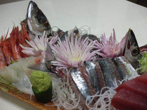 Assorted seasonal sashimi 10,11.22