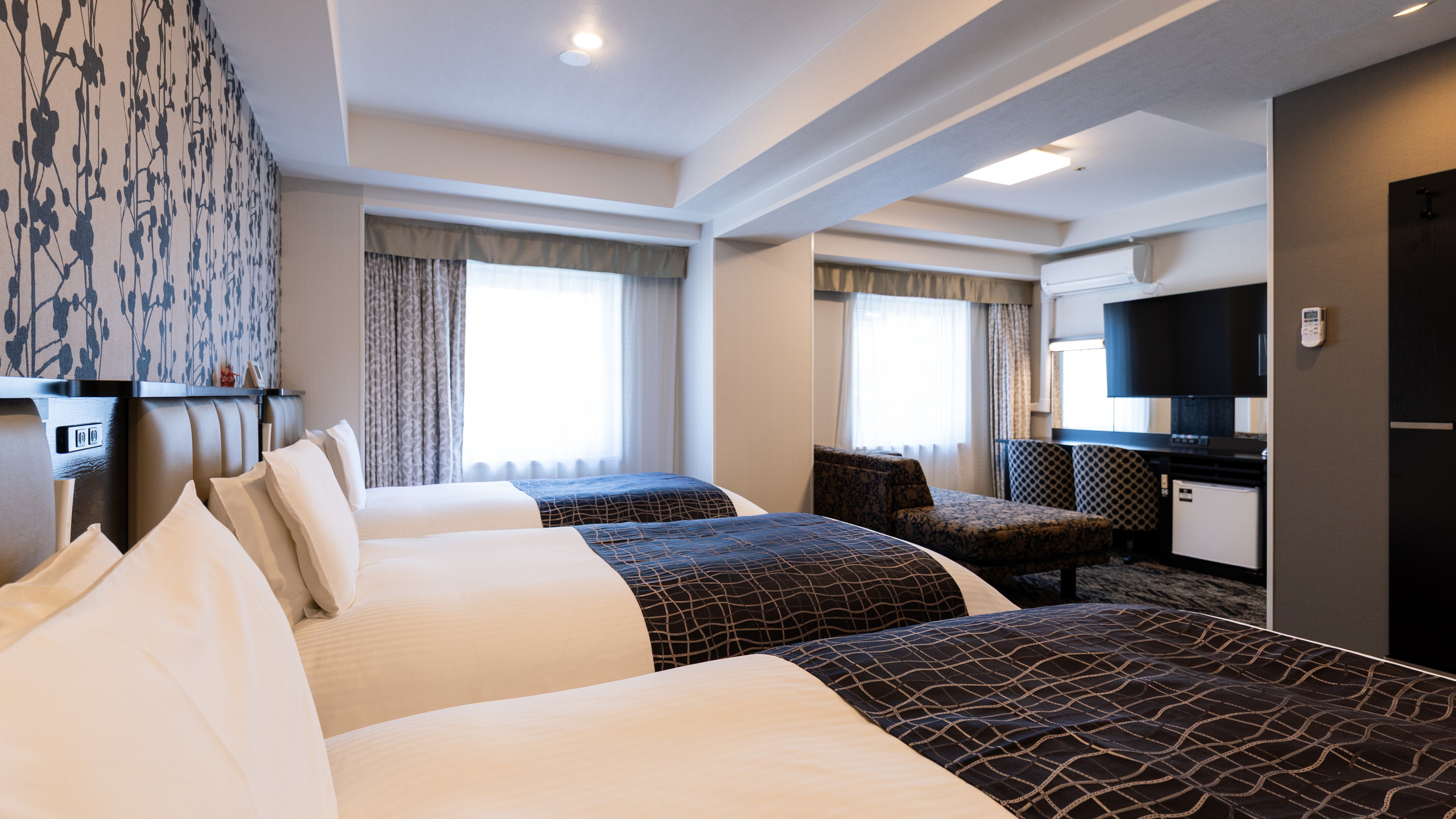 デラックスツインルーム3名様①