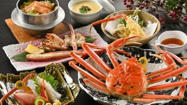 【1日限定20食】越前活がに1.5杯使用の新コース【少量極魅ささめコース】2027.1/5〜3/31