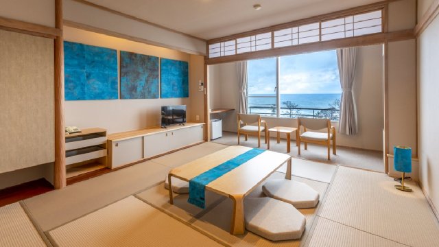 福井の技術でおもてなし　越前織和室