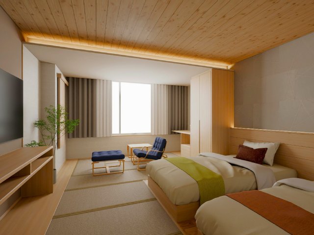 シャワー付き和洋室